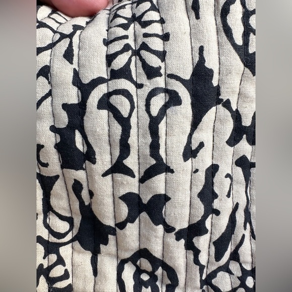 World Market Quilted Duffle Bag Bohemian Style - Picture 3 of 15